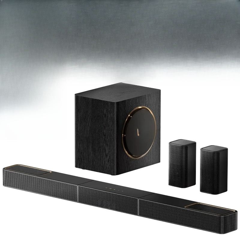 Home Cinema Of Soundbar - X40 5.1.2ch ワイヤレスサラウンドサウンドシステム（テレビ用、ドルビーアトモス対応）、ホームシアターサウンドバー（ワイヤレスサブウーファー付き）