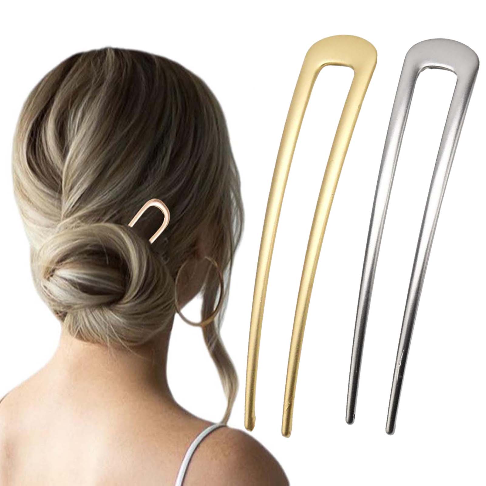 フランス製U字型ヘアピン ヴィンテージメタルヘアフォークステ - Home Cinema Classic のレビューと価格