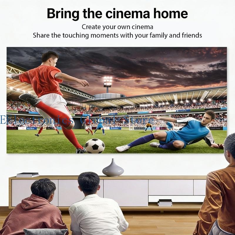 462B 金属コーティングされたプロジェクター スクリーンは - Home Cinema Events のレビューと価格