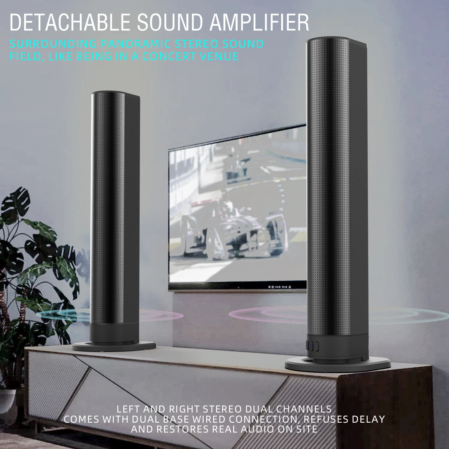 FM サウンドバー テレビ Bluetooth スピーカー  - Home Cinema Of Soundbar のレビューと価格