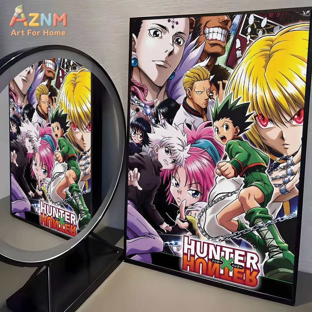 1枚入り ホットアニメ ハンターエクスハンター ポスターアー - Home Cinema Classic のレビューと価格