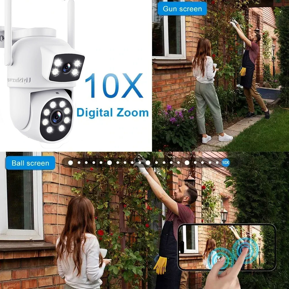 Uiyisherway-屋外PTZセキュリティカメラ,デュア - Home Cinema Wall Panels のレビューと価格