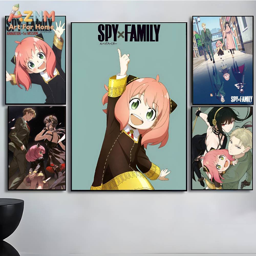 AZNM スパイ×ファミリー アニメ キャンバス ウォールア - Home Cinema Classic のレビューと価格