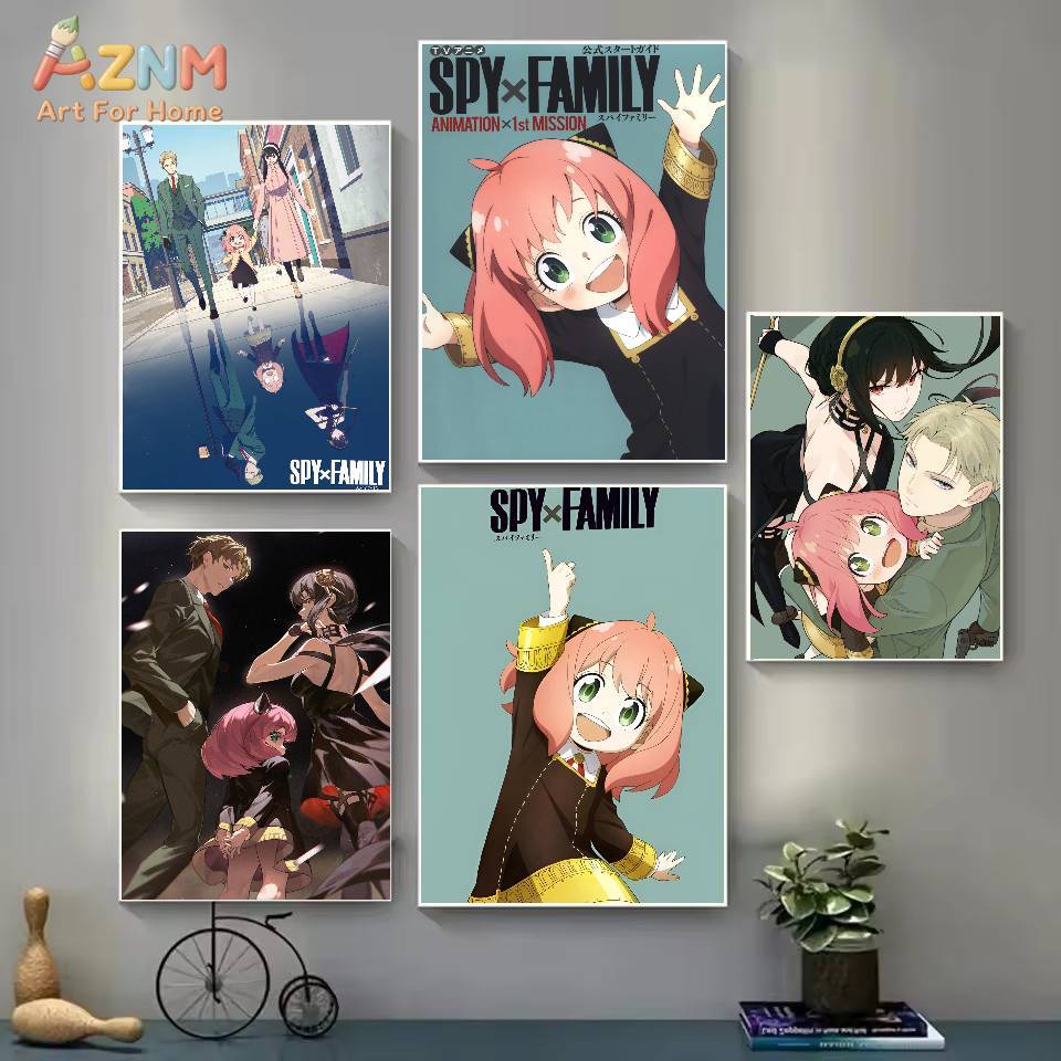 AZNM スパイ×ファミリー アニメ キャンバス ウォールア - Home Cinema Classic のレビューと価格