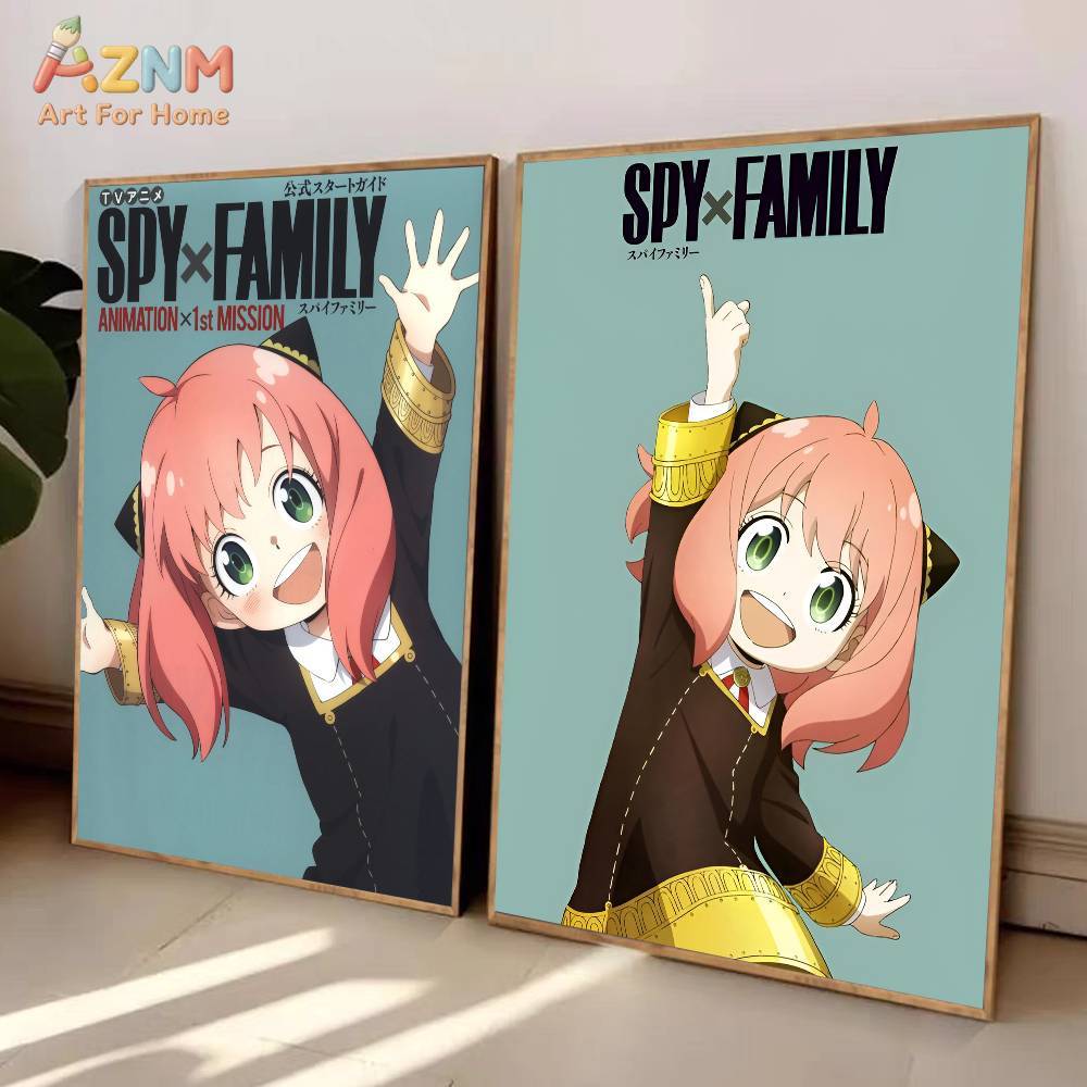 AZNM スパイ×ファミリー アニメ キャンバス ウォールア - Home Cinema Classic のレビューと価格