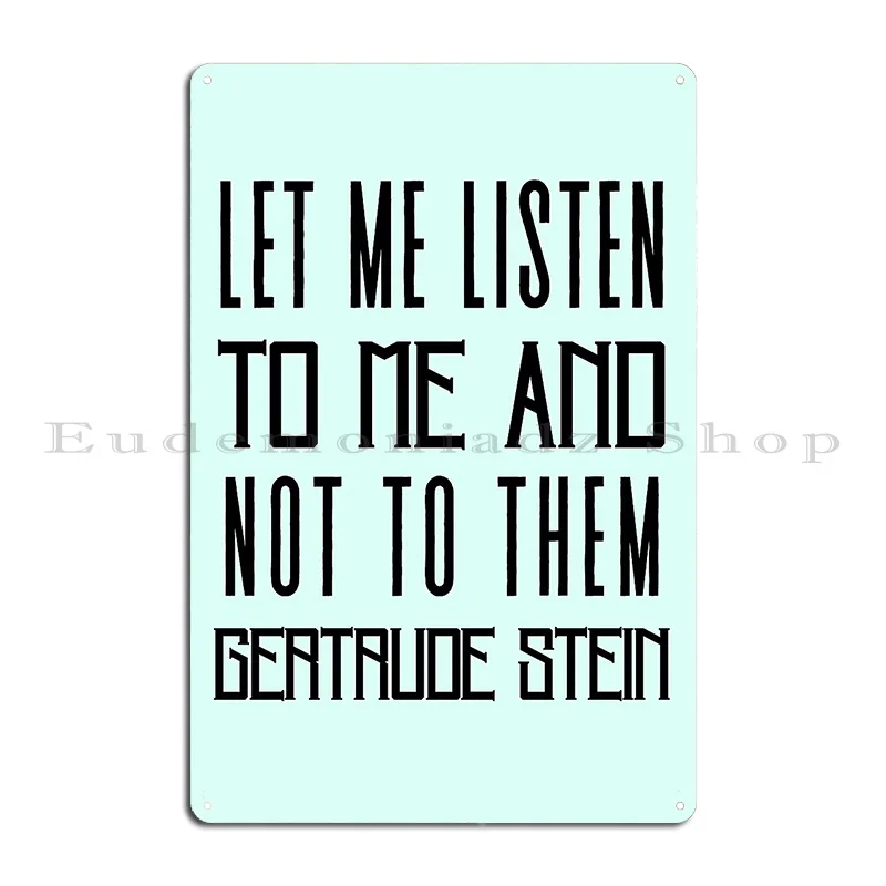ゲルトルード・スタインの名言「Let Me Listen T - Home Cinema Quotes のレビューと価格