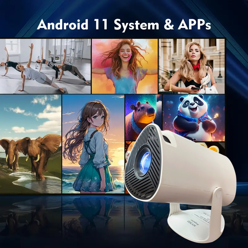 ネイティブ720Pポータブルホームシネマプロジェクター搭載ス - Home Cinema Events のレビューと価格