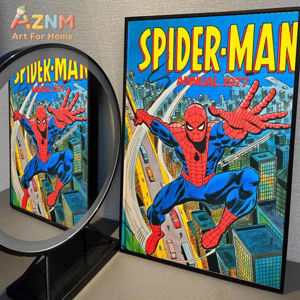 マーベル映画スパイダーマンウォールアートポスタークラシックス - Home Cinema Classic のレビューと価格